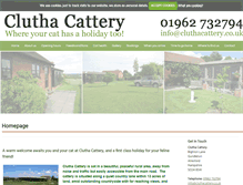 Tablet Screenshot of cluthacattery.co.uk